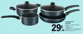 E.Leclerc Set cuisson 6 pièces offre