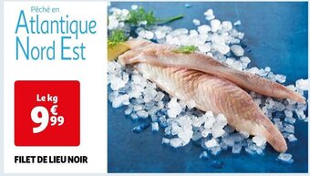 Auchan FILET DE LIEU NOIR offre