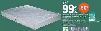 E.Leclerc Matelas Mousse Polyurethane 140 X 190CM offre