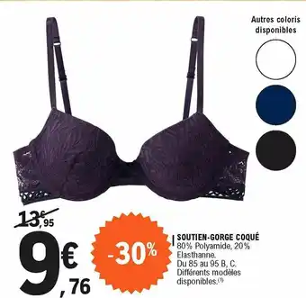 Soutien-Gorge Coqué