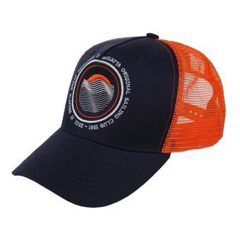 Decathlon Casquette trucker tassian homme (bleu marine / orange vif) offre