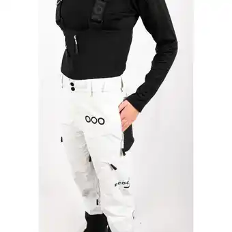 Decathlon Pantalon de ski pour femme ecoexplorer blanc/noir offre
