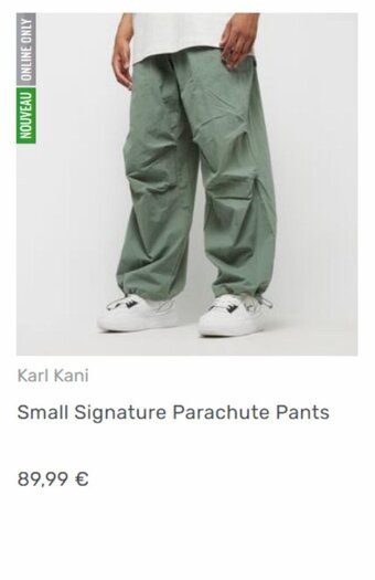 Small Signature Parachute Pants