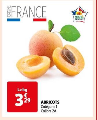 Auchan Abricots offre