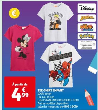 Auchan Tee-shirt enfant offre