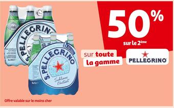 Auchan Supermarché S.pellegrino 50% sur le 2ème sur toute la gamme pellegrino offre