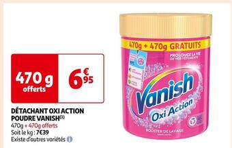 Auchan Supermarché Vanish détachant oxi action poudre (1) offre