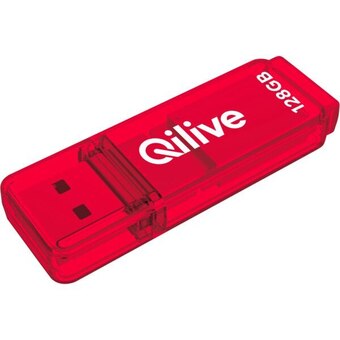 Auchan Clé usb 3.2 128go qilive offre