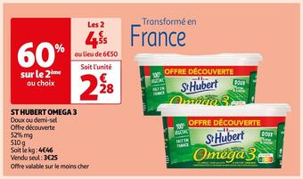 Auchan St hubert st hubert omega 3 offre