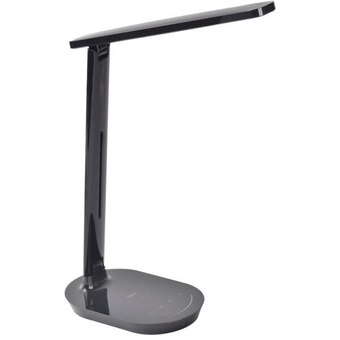 Auchan Lampe led de bureau avec chargeur à induction qilive offre