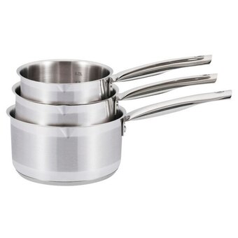 Auchan Set de 3 casseroles 14/18/20 cm offre