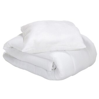 Auchan Pack blanrêve : couette 140 x 200 cm + oreiller 60 x 60 cm offre