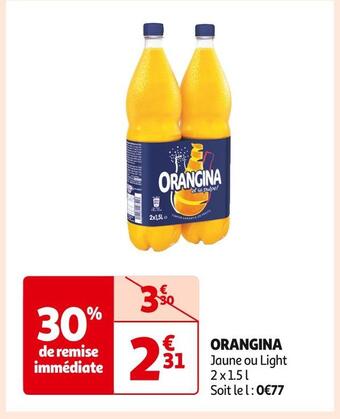 Auchan Supermarché Orangina orangina offre