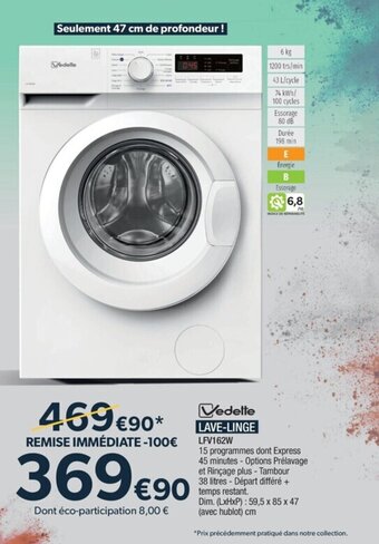 Proxi Confort LAVE-LINGE offre
