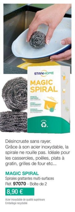 Stanhome MAGIC SPIRAL offre