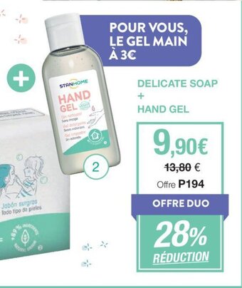 Stanhome HAND GEL offre
