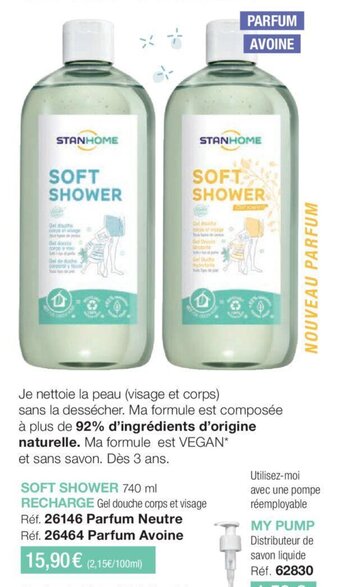 Stanhome SOFT SHOWER offre