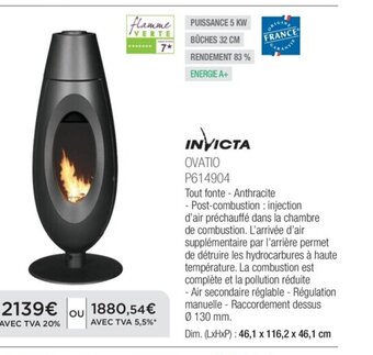 Extra INVICTA OVATIO offre