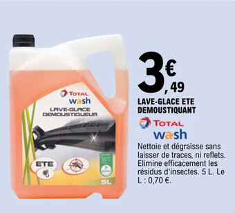 E.Leclerc LAVE-GLACE DEMOUSTIQUEUR offre