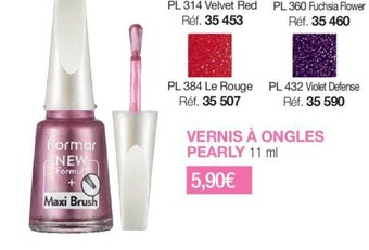 Stanhome VERNIS À ONGLES PEARLY offre