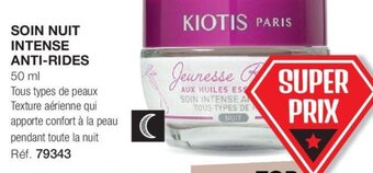 Stanhome SOIN NUIT INTENSE ANTI-RIDES offre