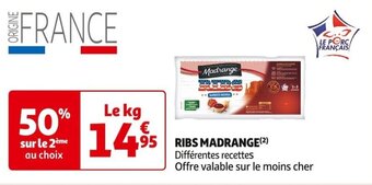 Auchan Supermarché RIBS MADRANGE(²) offre