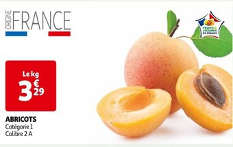 Auchan Supermarché ABRICOTS offre