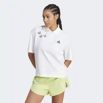 Decathlon Polo broderie scribble offre