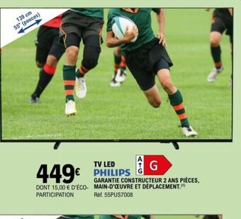 E.Leclerc TV LED PHILIPS offre