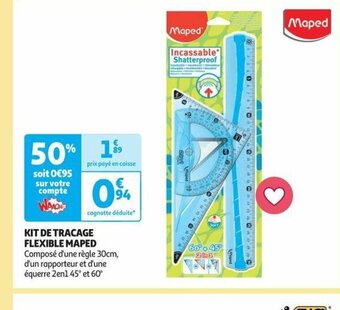 Auchan KIT DE TRACAGE FLEXIBLE MAPED offre