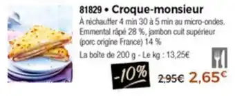 Croque-monsieur