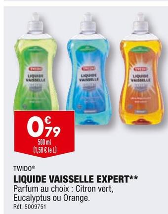 ALDI Twido liquide vaisselle expert** offre