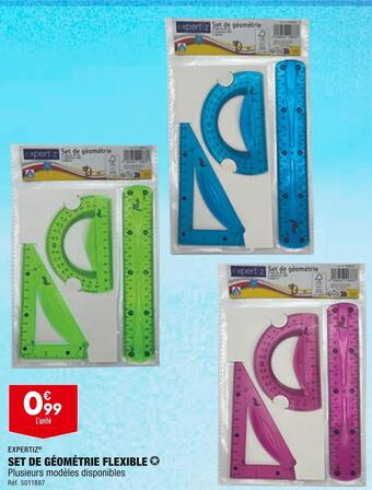 ALDI Expertiz set de géométrie flexible offre