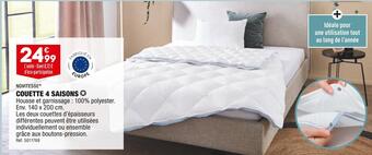 ALDI Novitesse couette 4 saisons offre