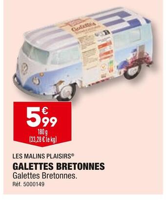 ALDI Les malins plaisirs galettes bretonnes offre