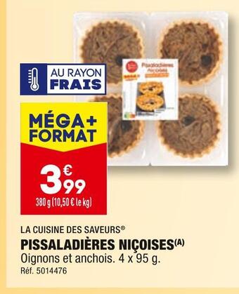 ALDI La cuisine des saveurs pissaladières niçoises offre