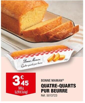 ALDI Bonne maman quatre-quarts pur beurre offre