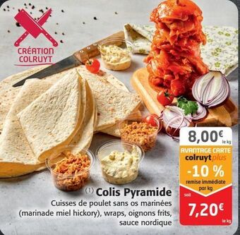 Colruyt Colis pyramide offre