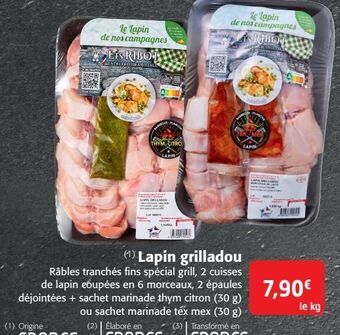 Colruyt Lapin grilladou offre