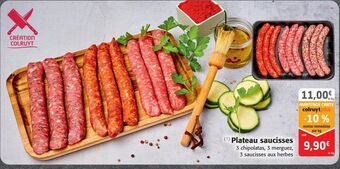 Colruyt Plateau saucisses offre