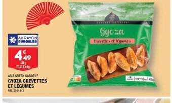 ALDI GYOZA CREVETTES ET LÉGUMES offre