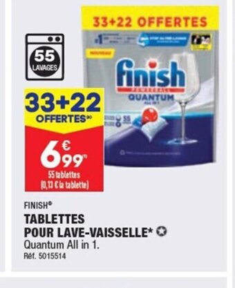 ALDI TABLETTES POUR LAVE-VAISSELLE** Quantum All in 1. Réf. 5015514 offre