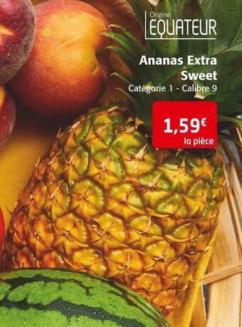 Colruyt Ananas extra sweet offre