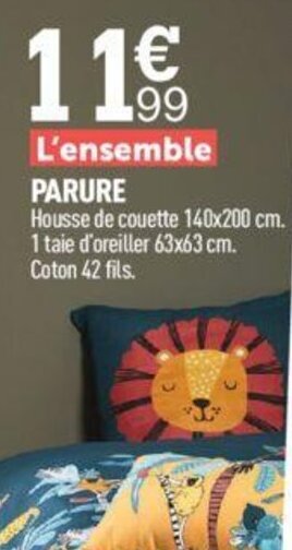 Centrakor PARURE offre