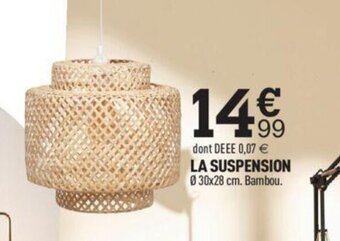 Centrakor LA SUSPENSION offre