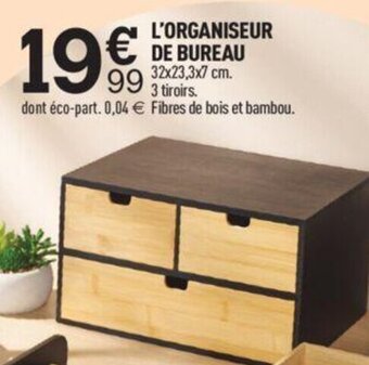Centrakor L'ORGANISEUR DE BUREAU offre
