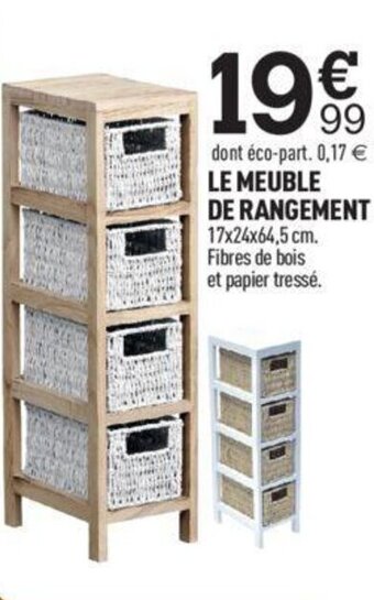 Centrakor LE MEUBLE DE RANGEMENT offre