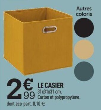 Centrakor LE CASIER offre