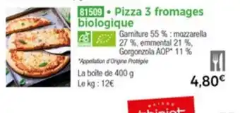 Pizza 3 fromages