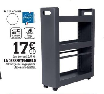 Centrakor LA DESSERTE MOBILO offre